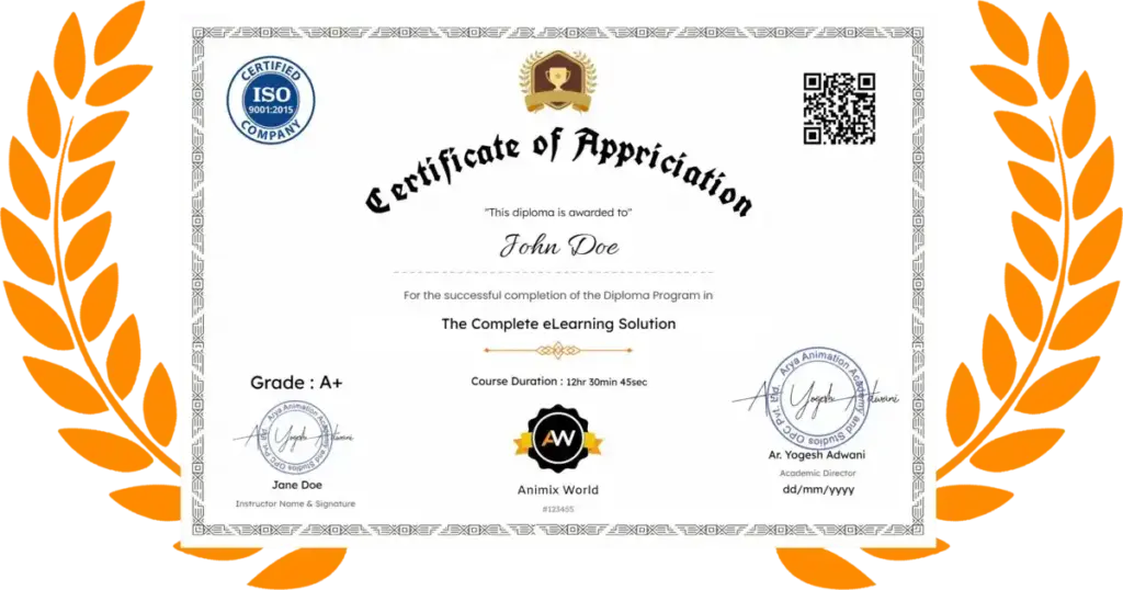 Animix World Home certificate 1 1
